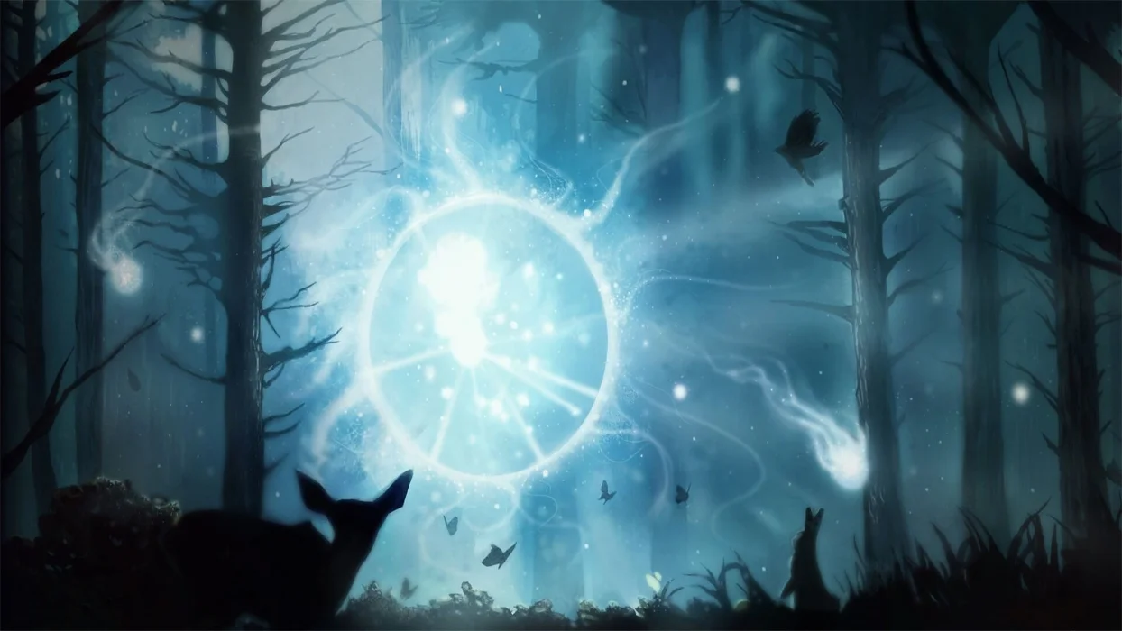 Tethered Spirits loading screen for Io - Valve