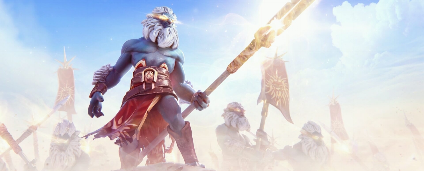 Vengeance of the Sunwarrior loading screen for Phantom Lancer - Valve