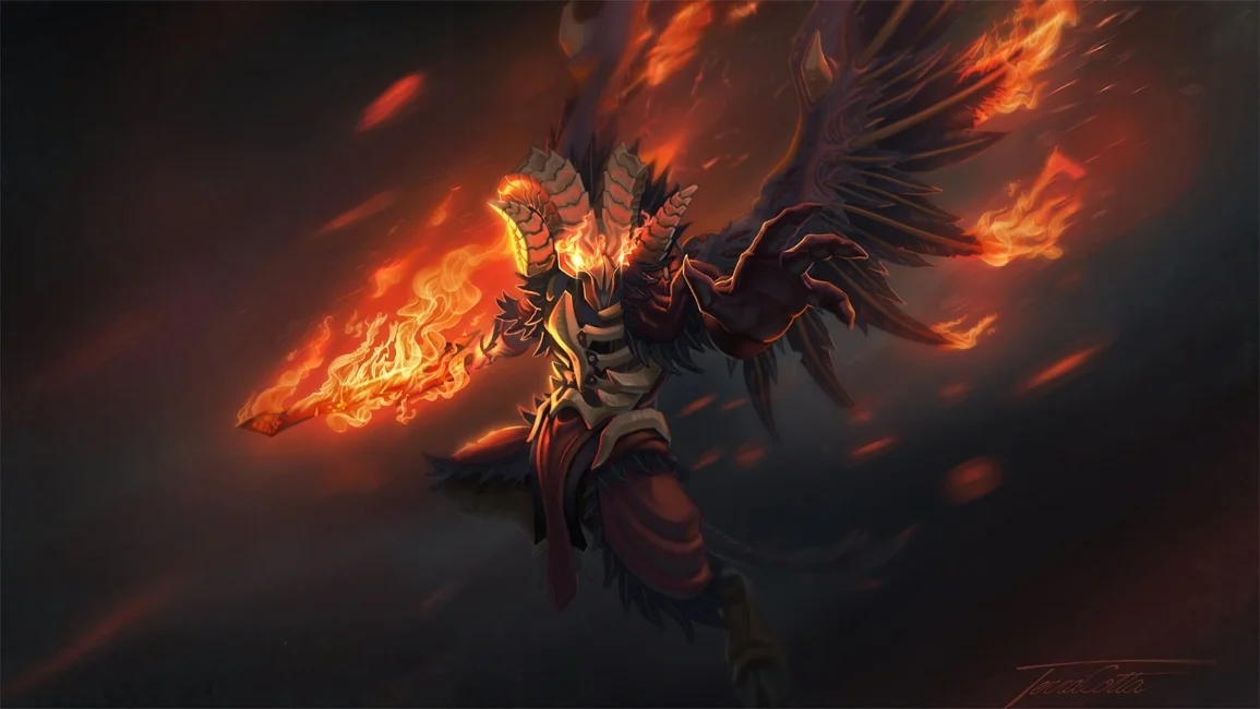 Fires of Vashundol loading screen for Doom - Valve