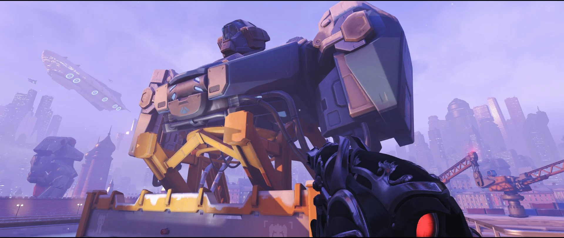 Robot defense sniping spot Widowmaker Volskaya Industries Overwatch