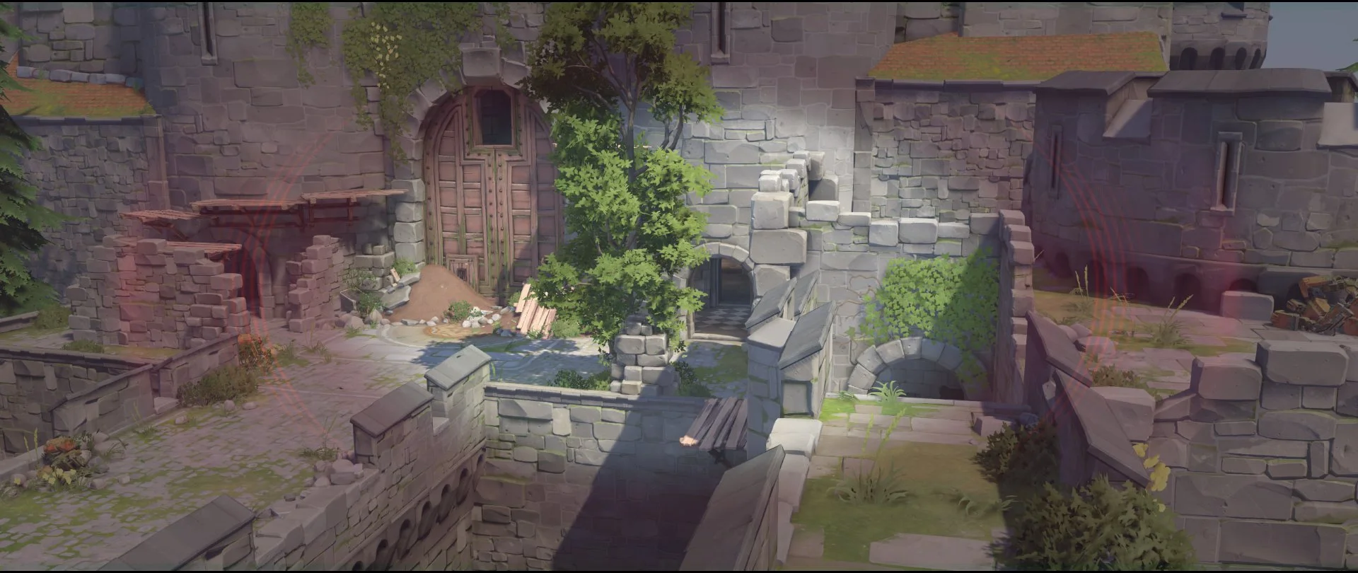 Best high ground castle walls entrance view attack sniping spot Widowmaker Einchenwalde Overwatch.jpg