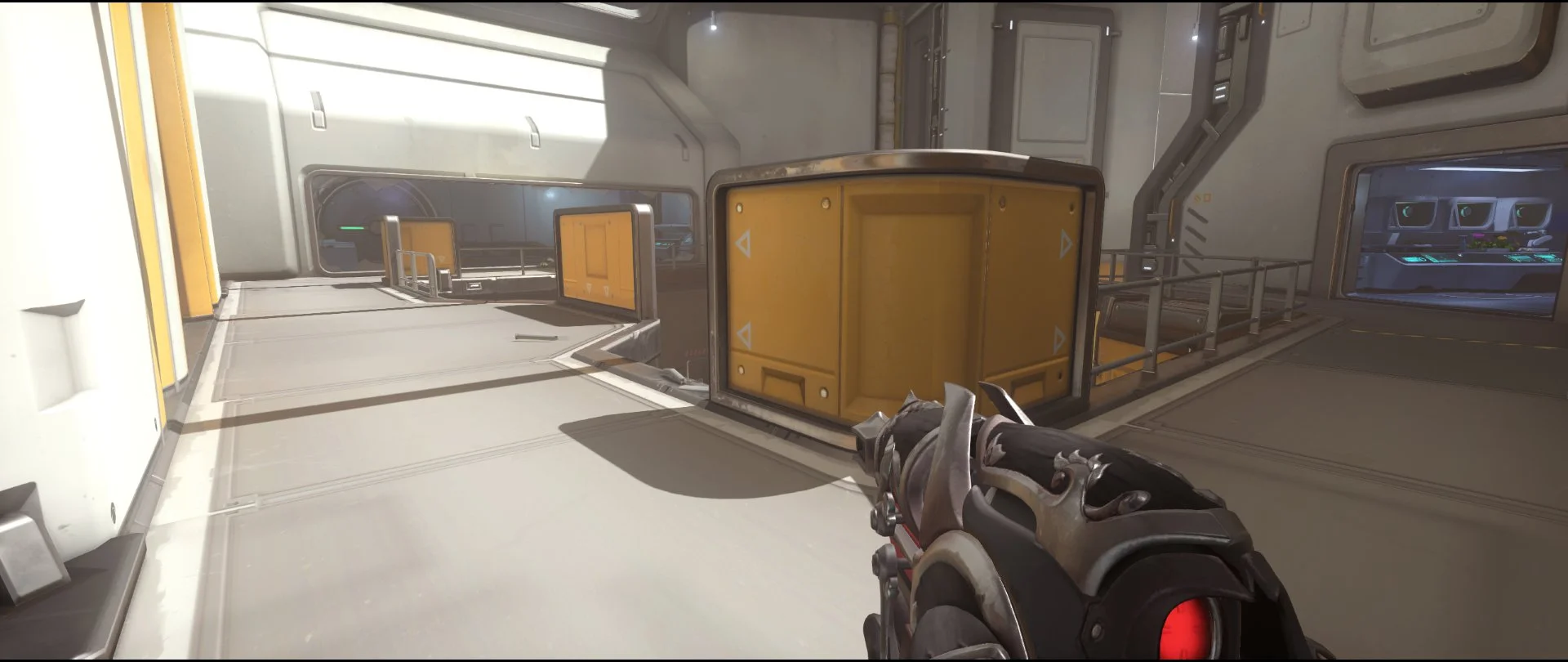 Catwalk defense sniping spot Widowmaker Horizon Lunar Colony Overwatch