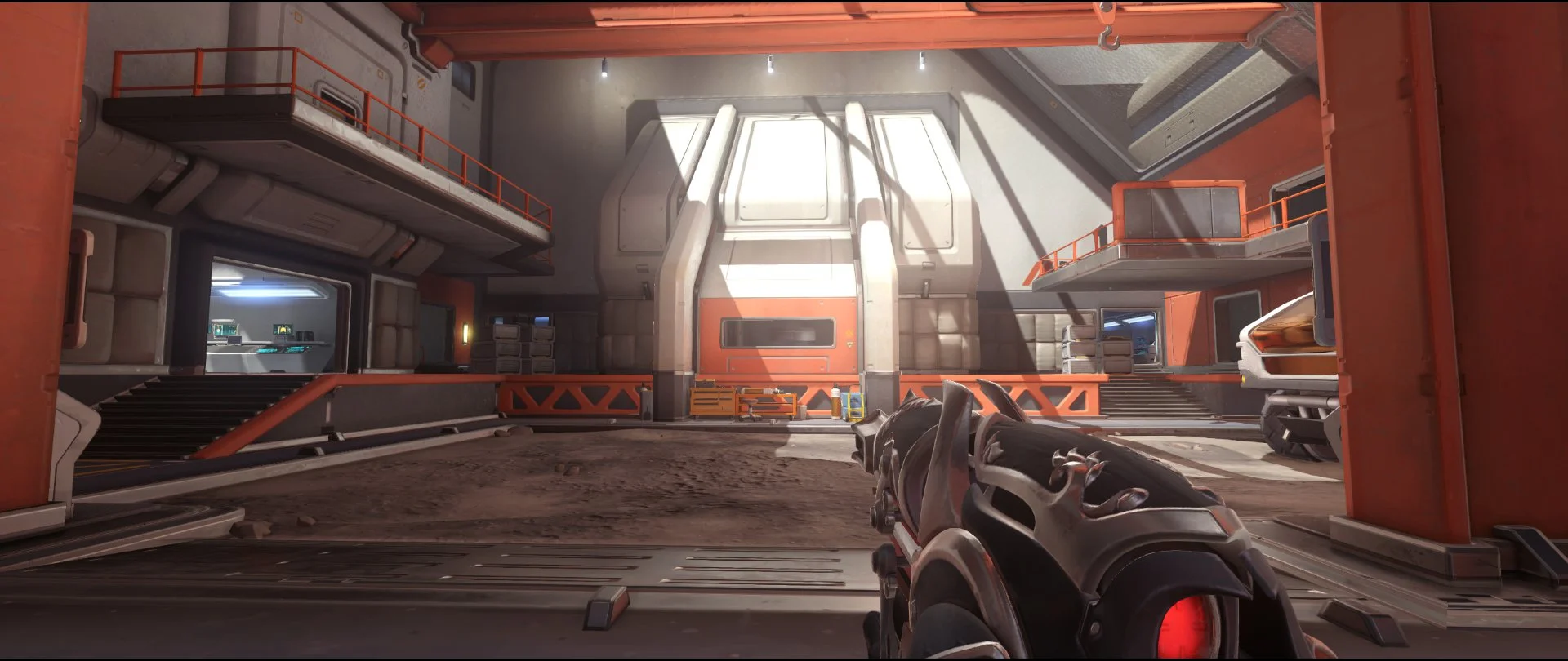Second Point defense sniping spot Widowmaker Horizon Lunar Colony Overwatch