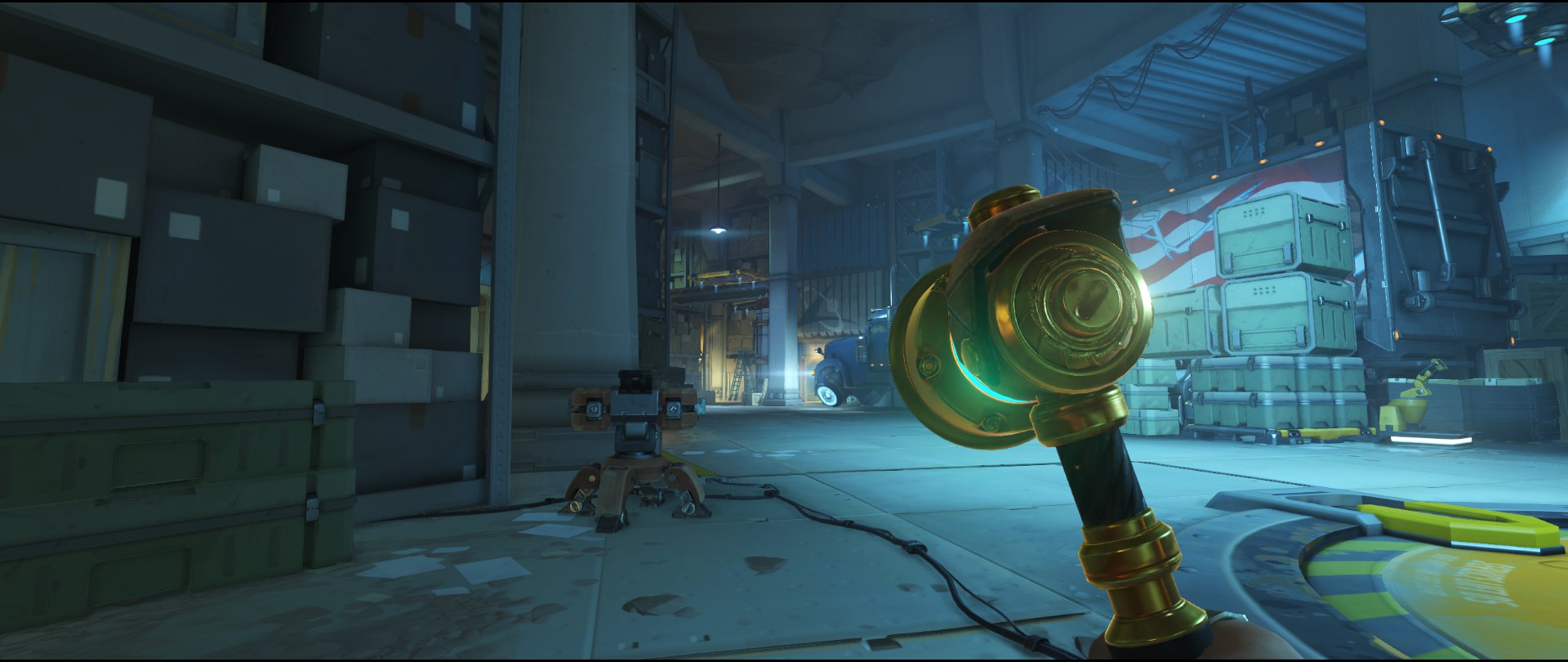 Main placement third point turret placement Torbjorn Route 66 Overwatch