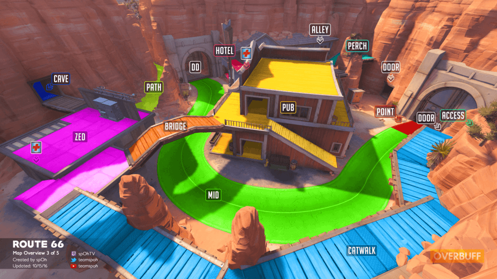 Map callouts of the second point. All the callouts are available here .