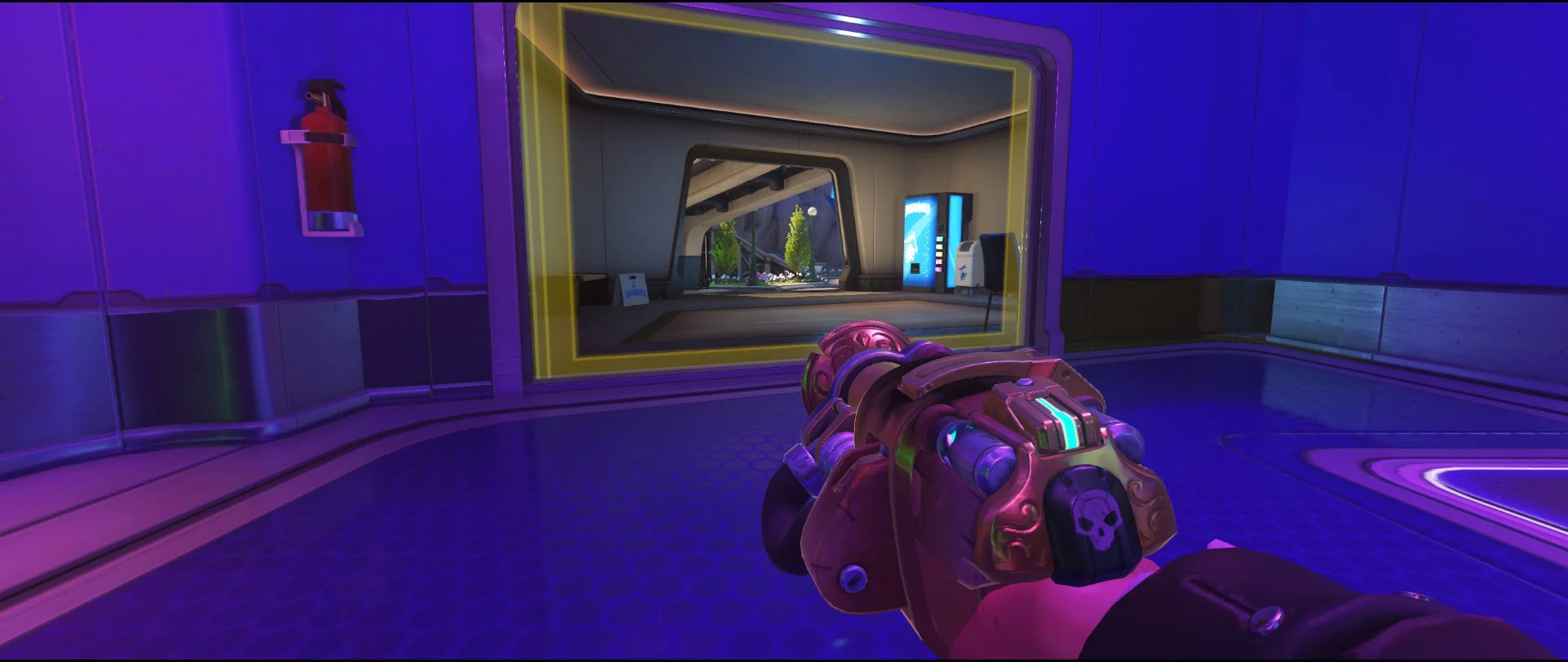 Defense spawn final second point turret placement spot Torbjorn Blizzard World Overwatch