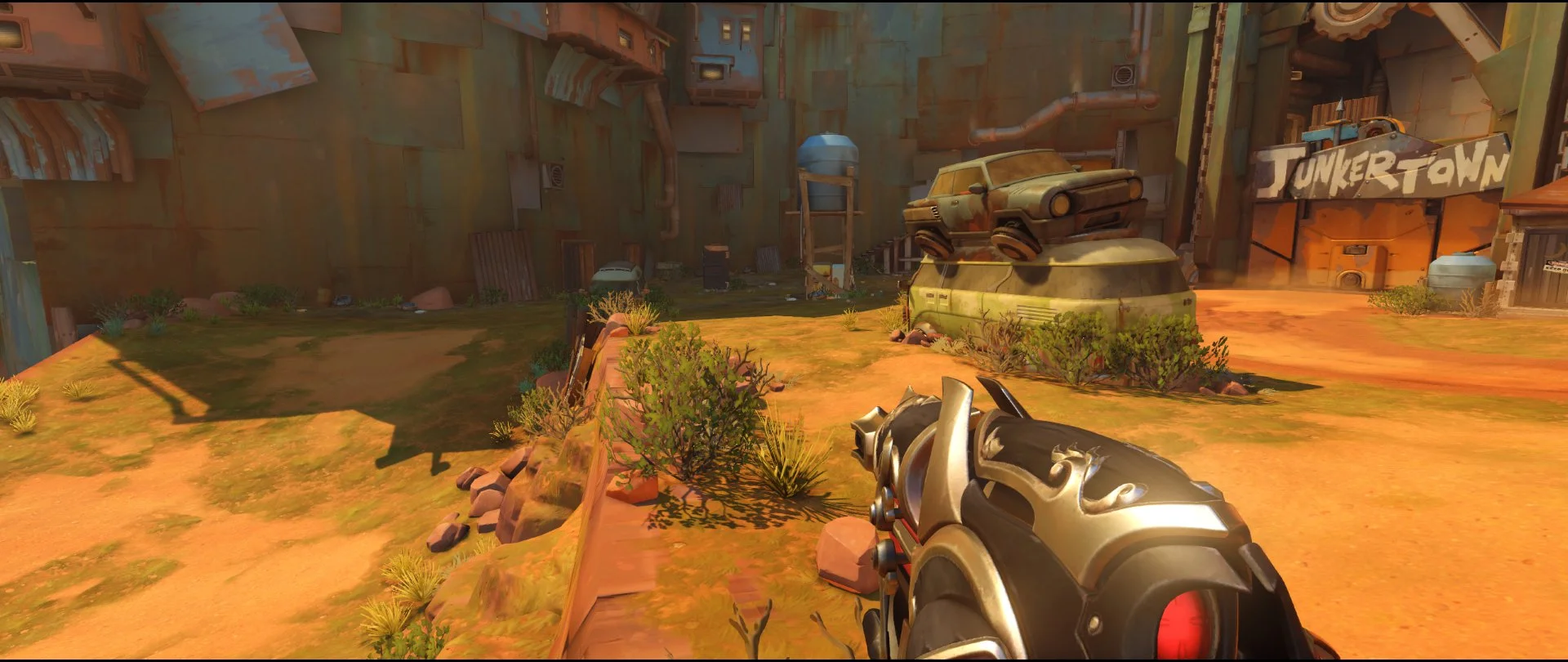 Coast attack Widowmaker sniping spot Junkertown