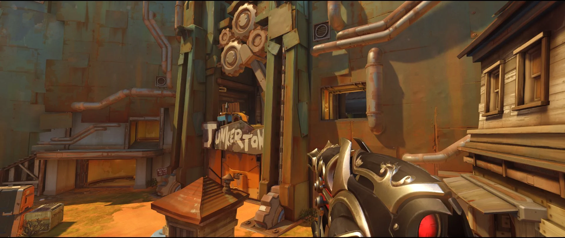 Panorama first point defense Widowmaker sniping spot Junkertown