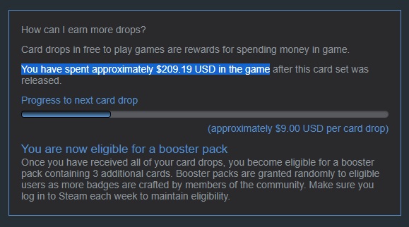 How much money have I spent on CS:GO, Dota 2, and Steam?