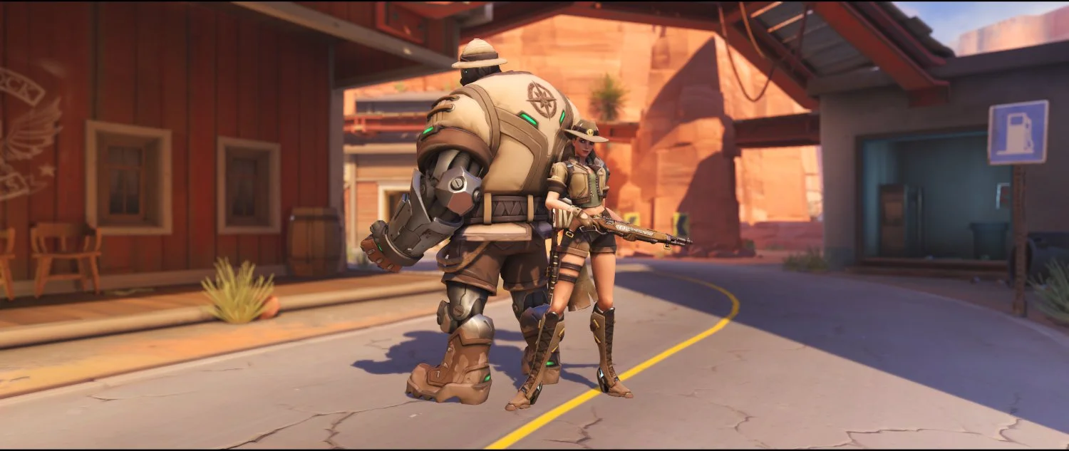 Safari front legendary skin Ashe Bob Overwatch.jpg