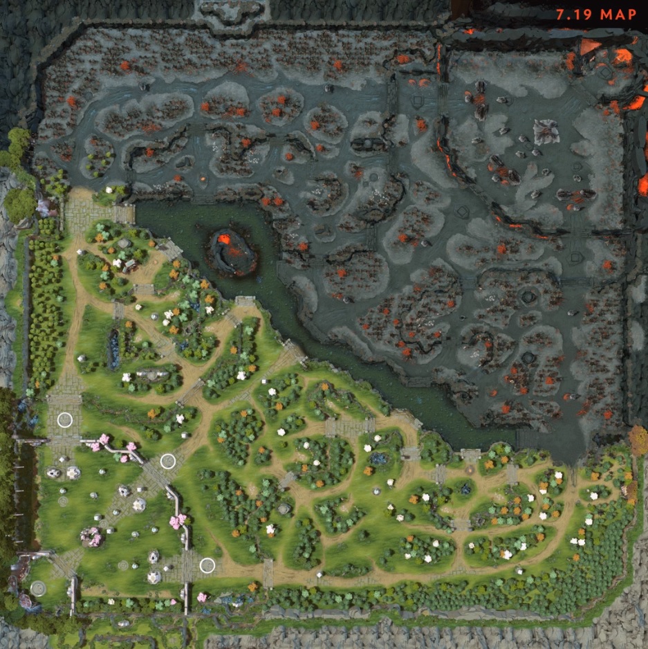 Dota 2 7.19 Map 