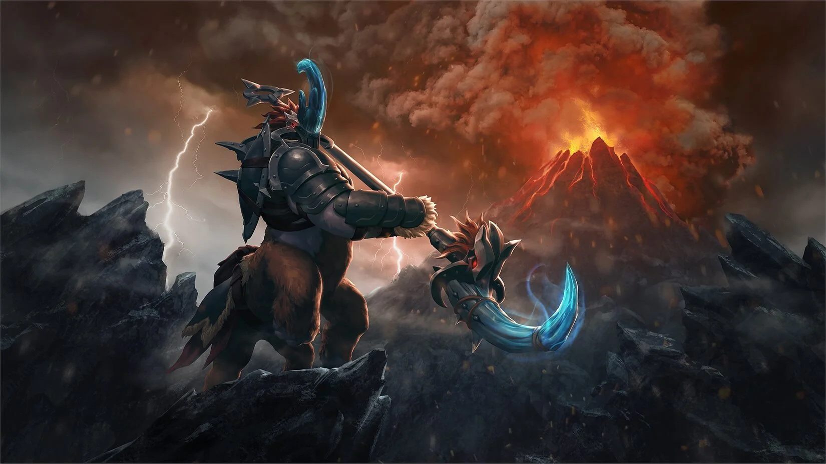 Might of the Galloping Avenger loading screen for Magnus - Valve