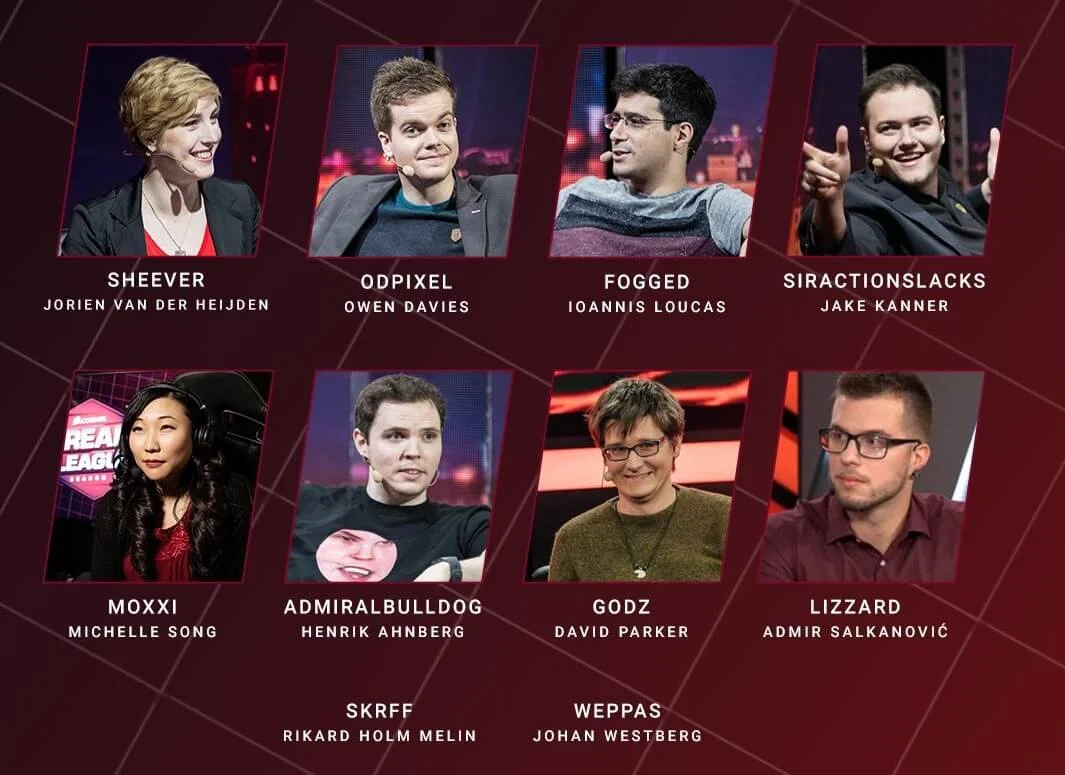 Talent List - DreamLeague Season 11: The Stockholm Major 2019 - DreamHack