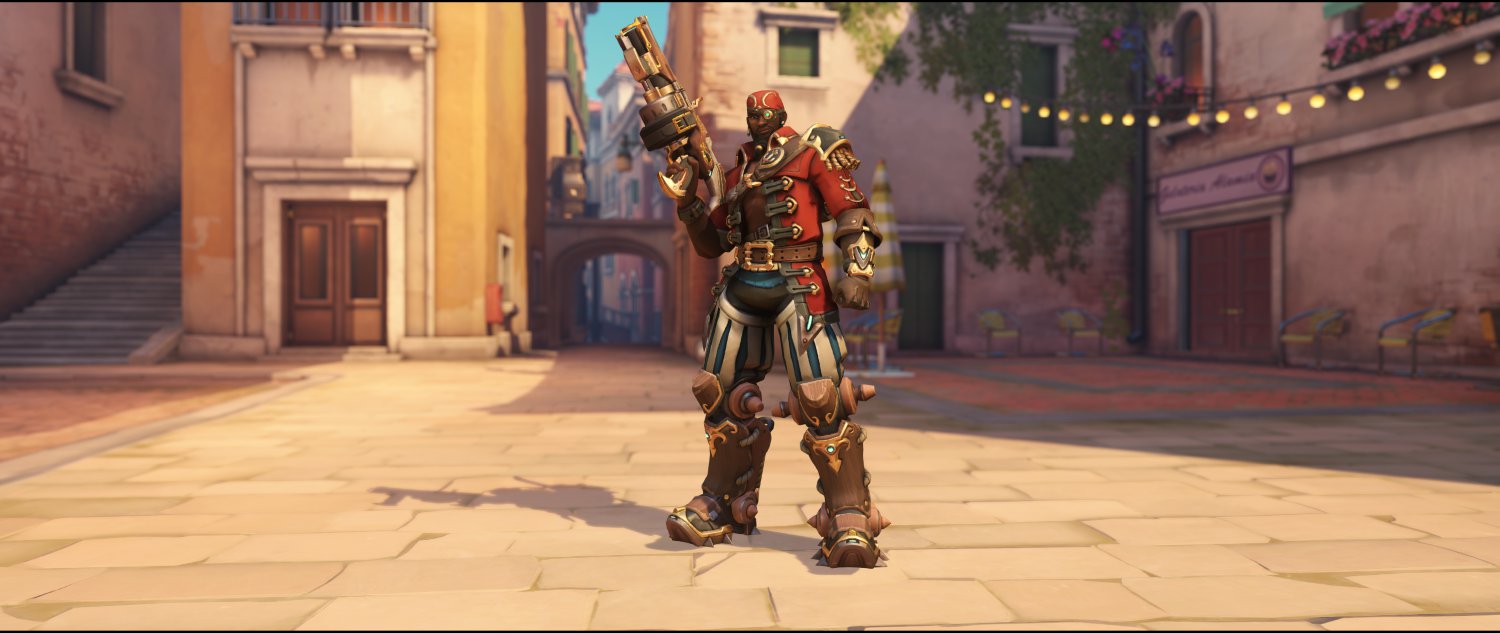 Buccaneer front legendary skin Baptiste Overwatch.jpg