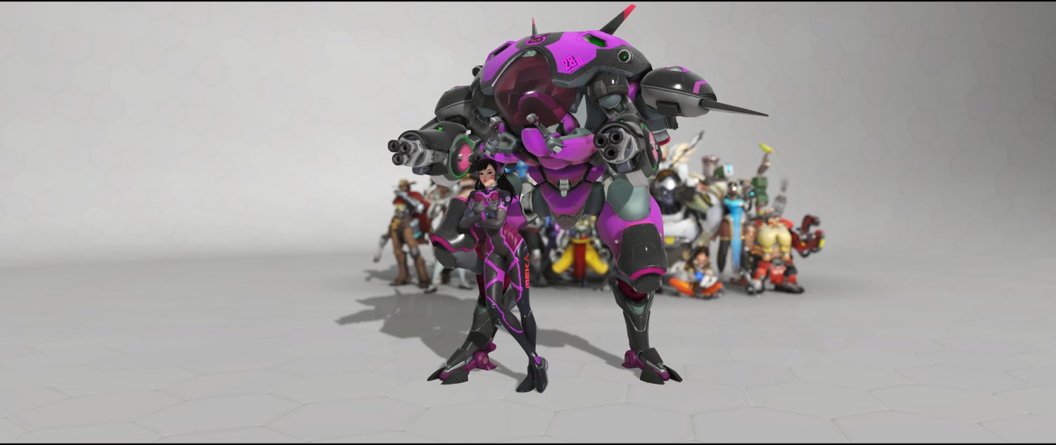 D Va S Hero And Gun Skins All Events Included Esports Tales