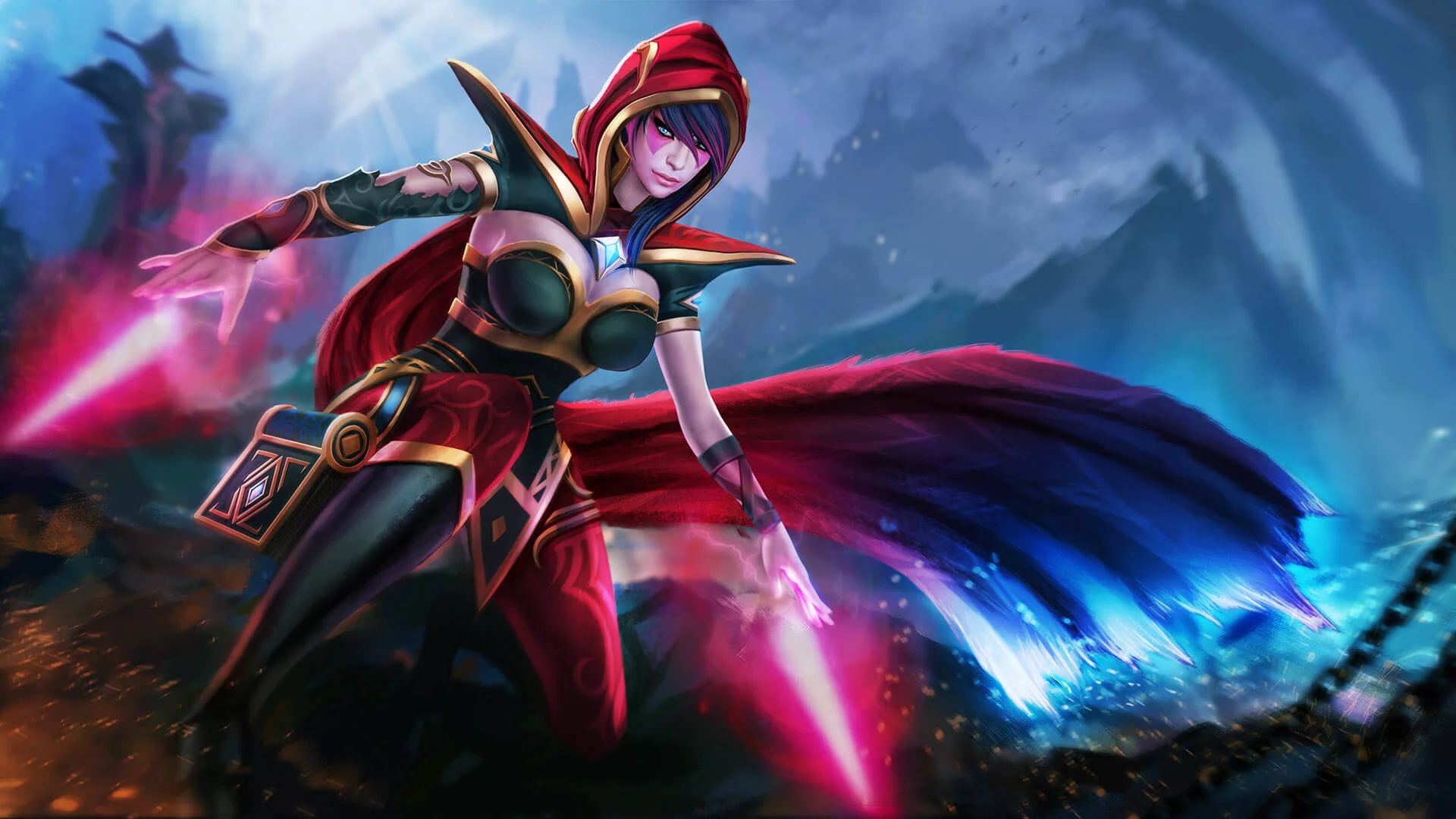 Loading Screen of the Psion Inquisitor for Templar Assassin - Valve