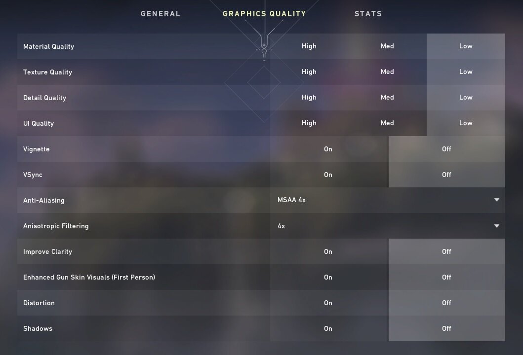 Best Valorant Settings for MAX FPS 