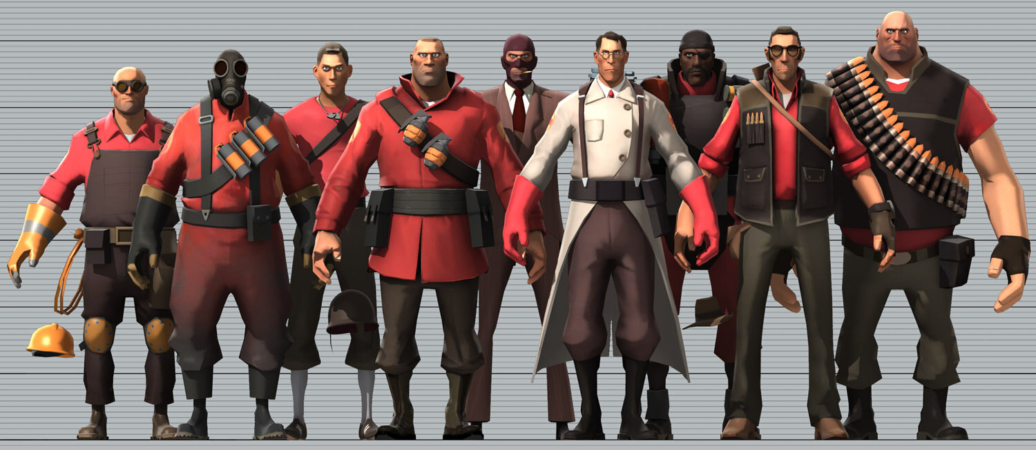 Team Fortress 2 characters' and ages |