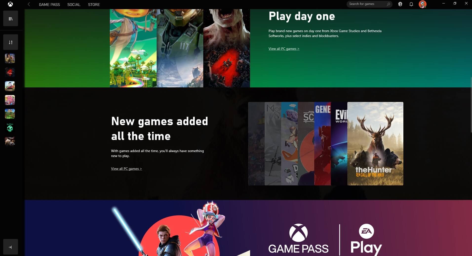 EA PLAY chega amanhã para Xbox Game Pass para PC