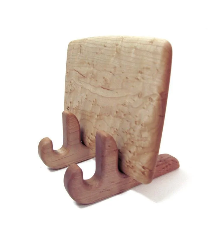 EDWARD WOHL Double Breadboard Stand Maple - Pair