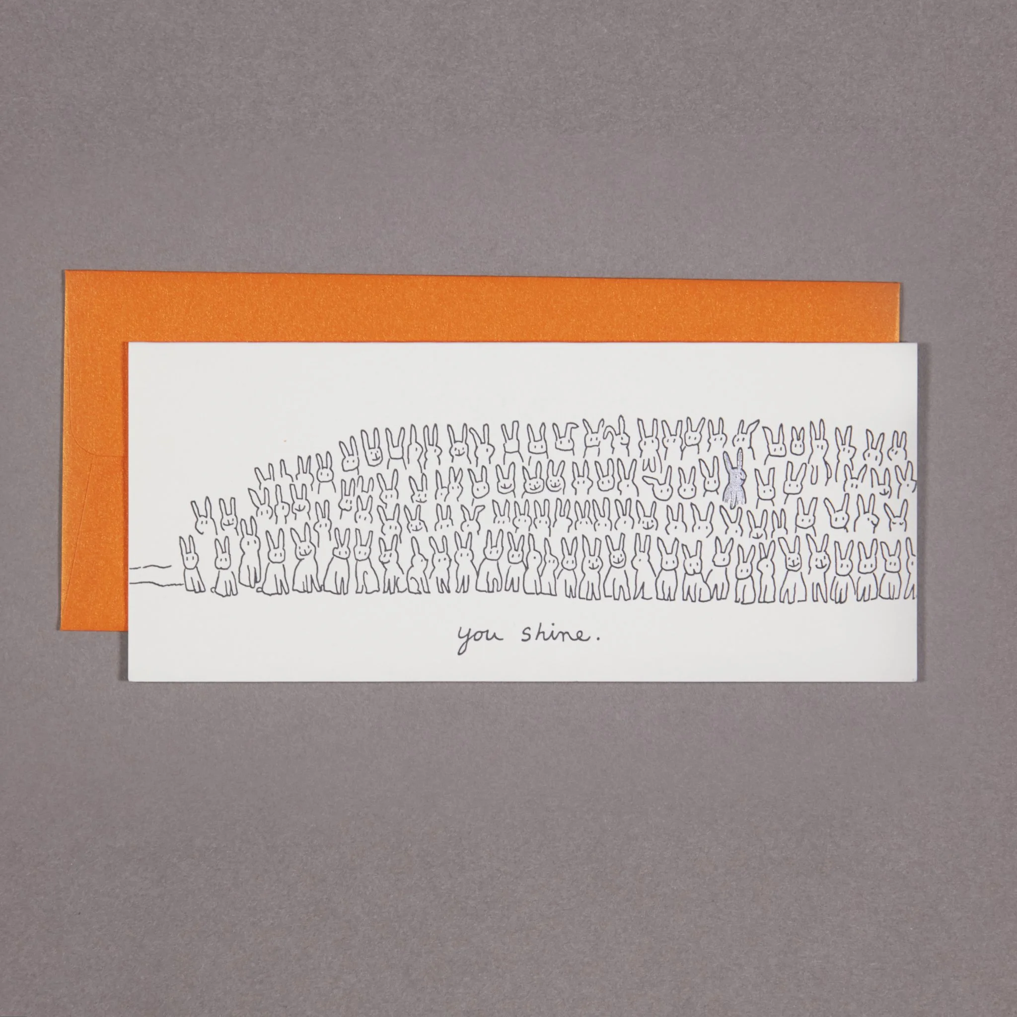 WINK Notecard You Shine