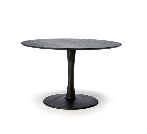 ETHNICRAFT Torsion Dining Table - Oak Black
