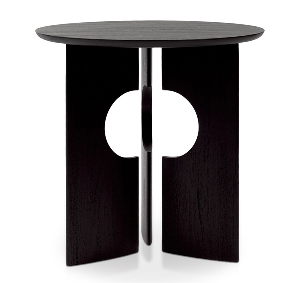 ETHNICRAFT Cove Side Table - Teak Black