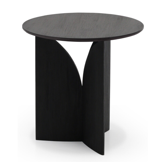 ETHNICRAFT Fin Side Table - Teak Black