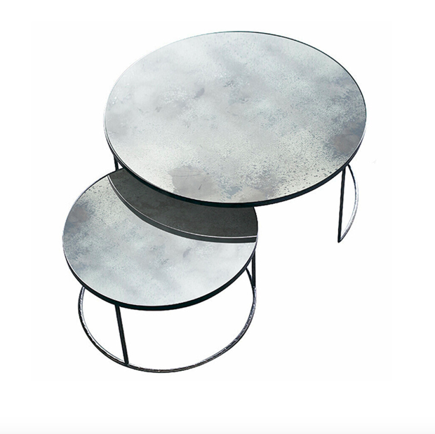 ETHNICRAFT Nesting Coffee Table - Set of Two