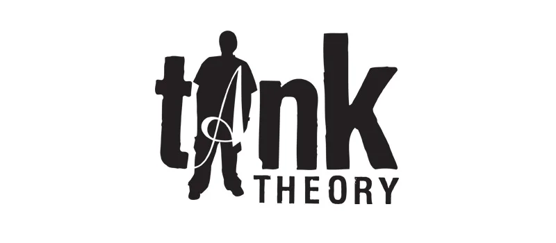 Tank Theory is the thing that introduced us to design. Before this, we didn't know what design was or how it was applied in life. We started this art and apparel company in 2001 from the ground up, creating everything from scratch and growing organically. It started with the logo, a flyer and a handful of tshirt designs. We wanted to get those tshirts into stores, so we attended trade shows in Las Vegas to meet buyers and gain a wider audience. We worked with garment printers, tshirt manufacturers, artists from around the globe.. we eventually grew to a 1 million dollar brand after 6 years. It was a big deal for a couple kids from New England that didn't know much about business or design.