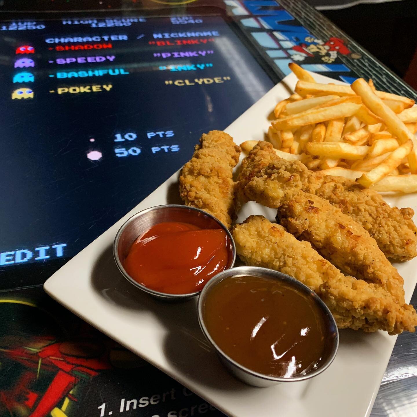Did anyone else&rsquo;s childhood consist of #arcade games and #chicken strips? #nostalgia