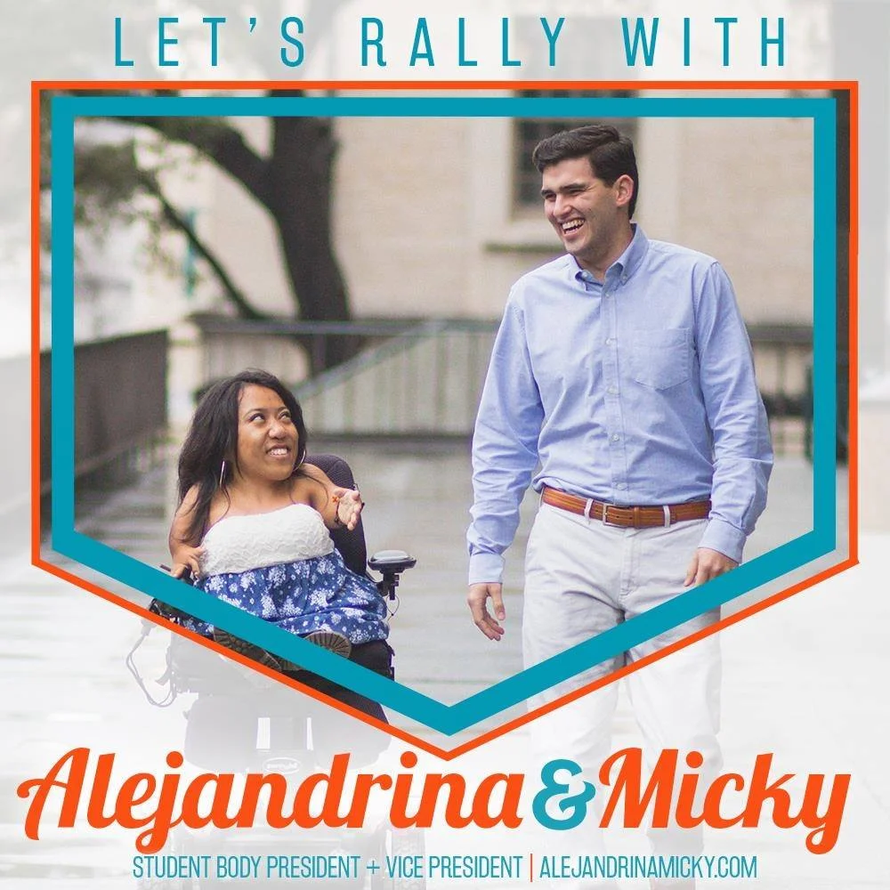 Alejandrina Guzman and Micky Wolf, 2017-2018 Executive Alliance
