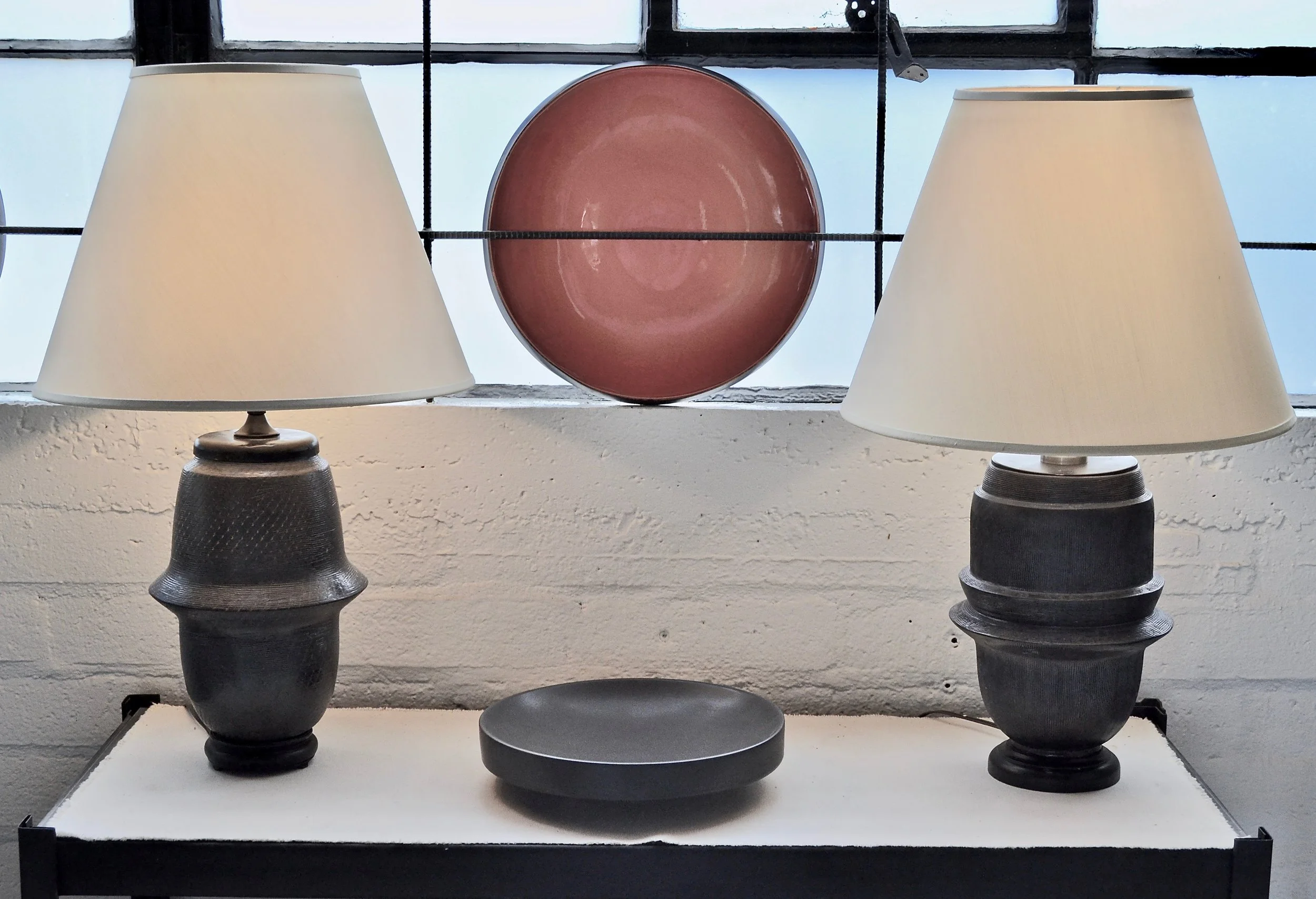 Roma Lamp, Novara Bowl, Milano Lamp