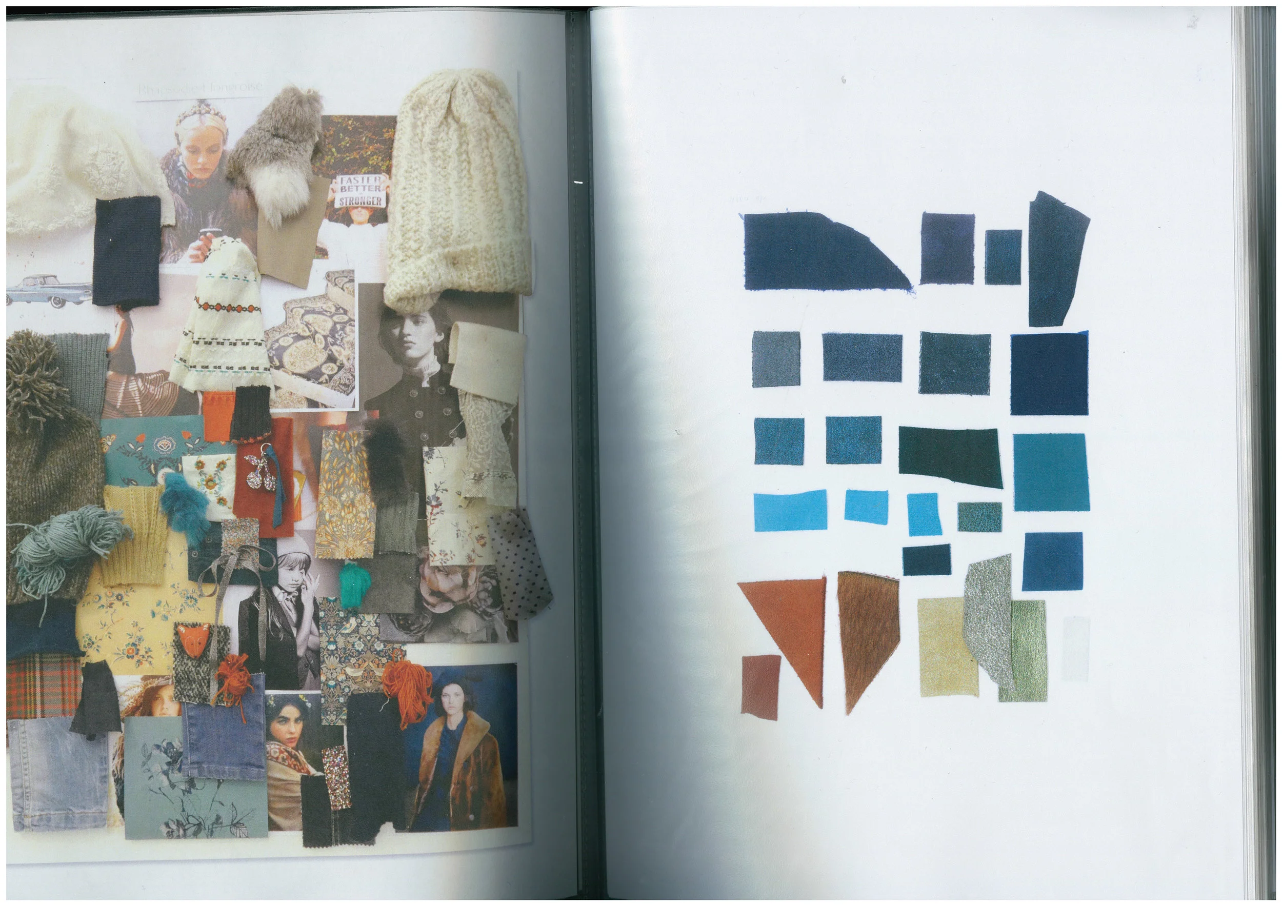  General mood-board for the design studio, te 