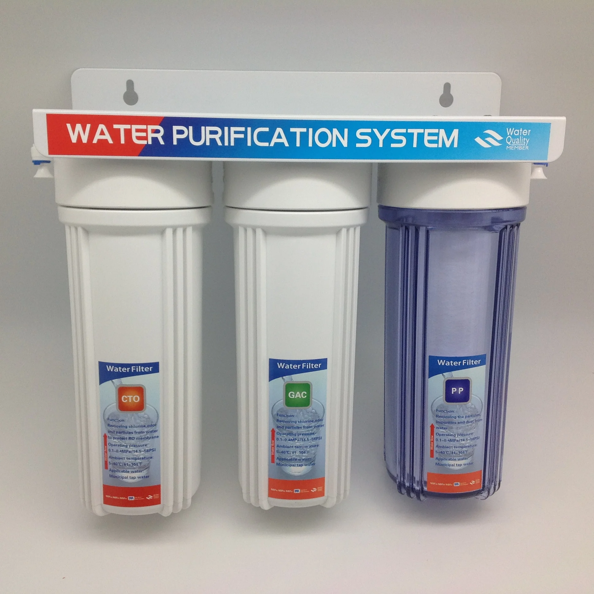 Water filter 3stage system