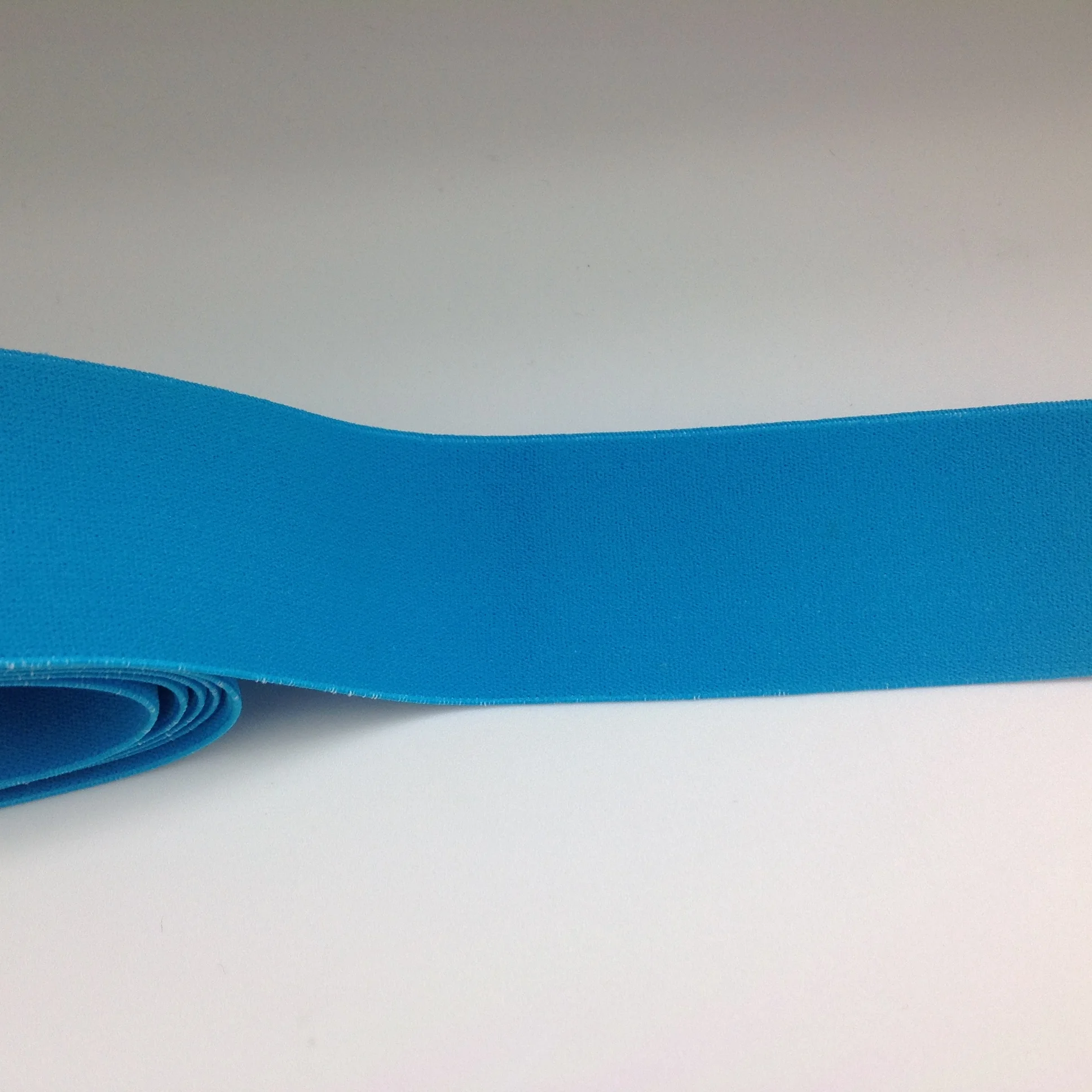 Tradway 38mm turquoise high density non-roll soft elastic $1.80.JPG