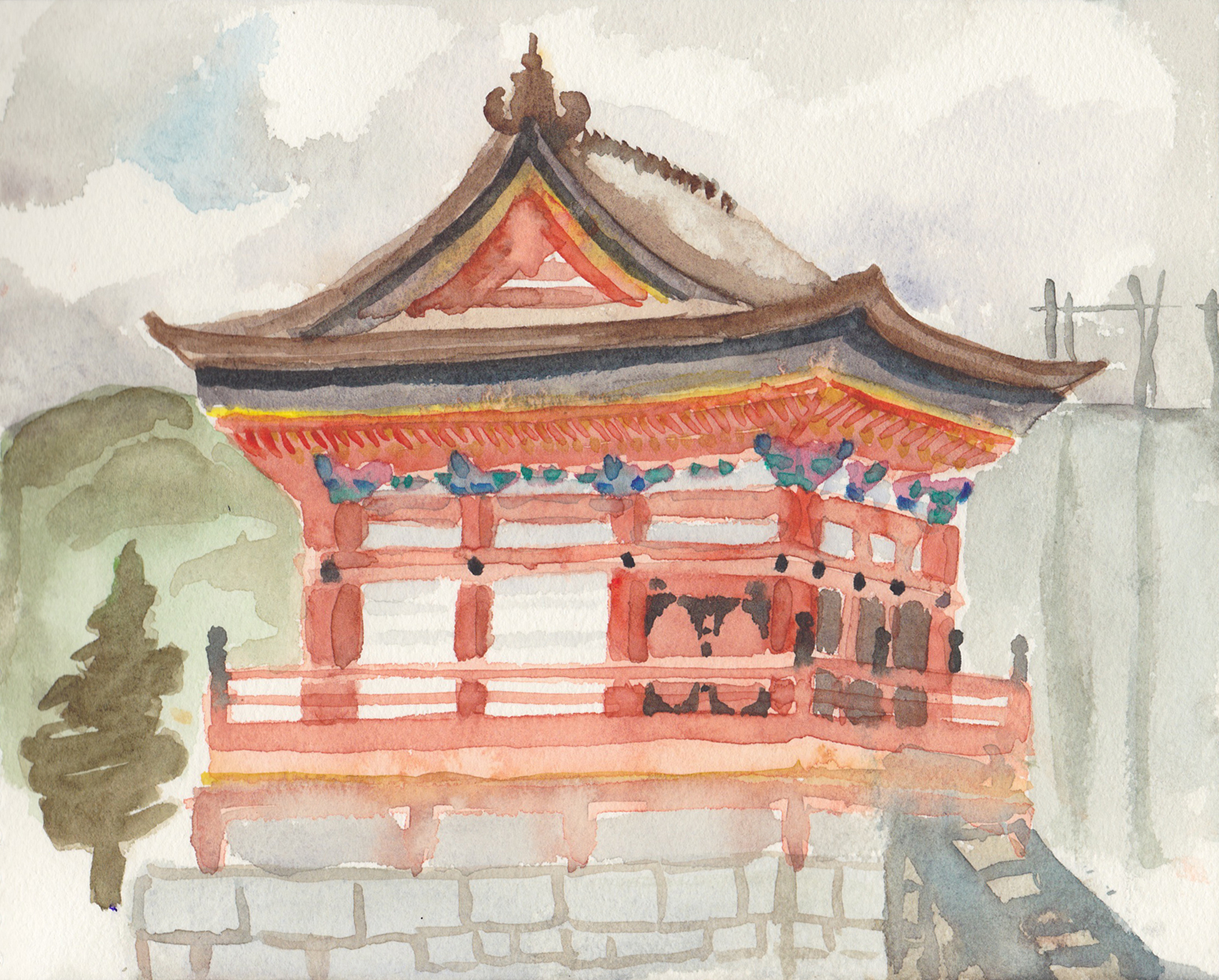 Kiyomizu Dera, Japan