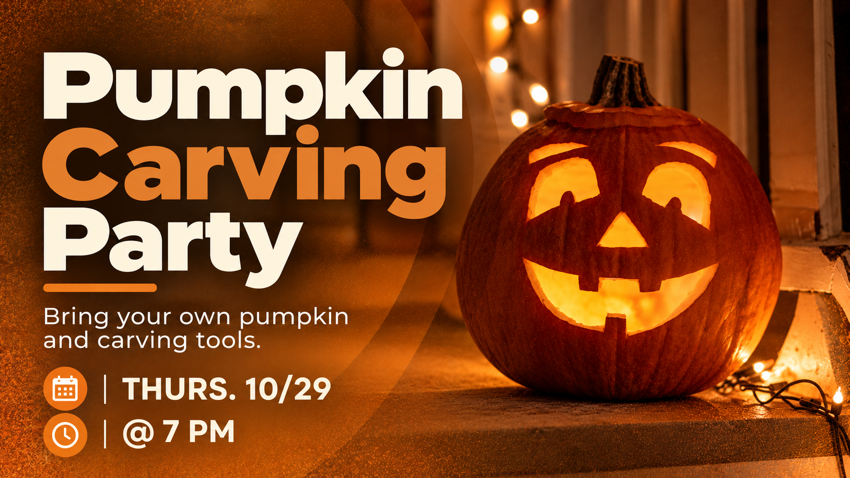 Pumpkin Carving Party