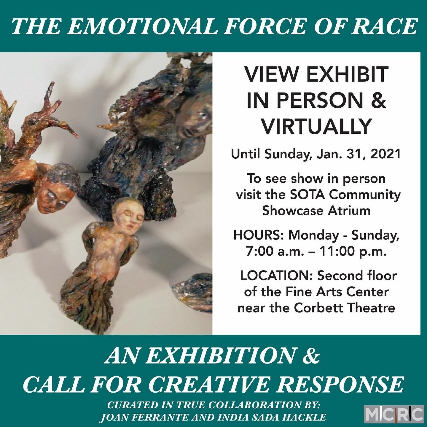 Visit virtually at www.mourningthecreationofracialcategoriesproject.org/2020-2021-exhibition