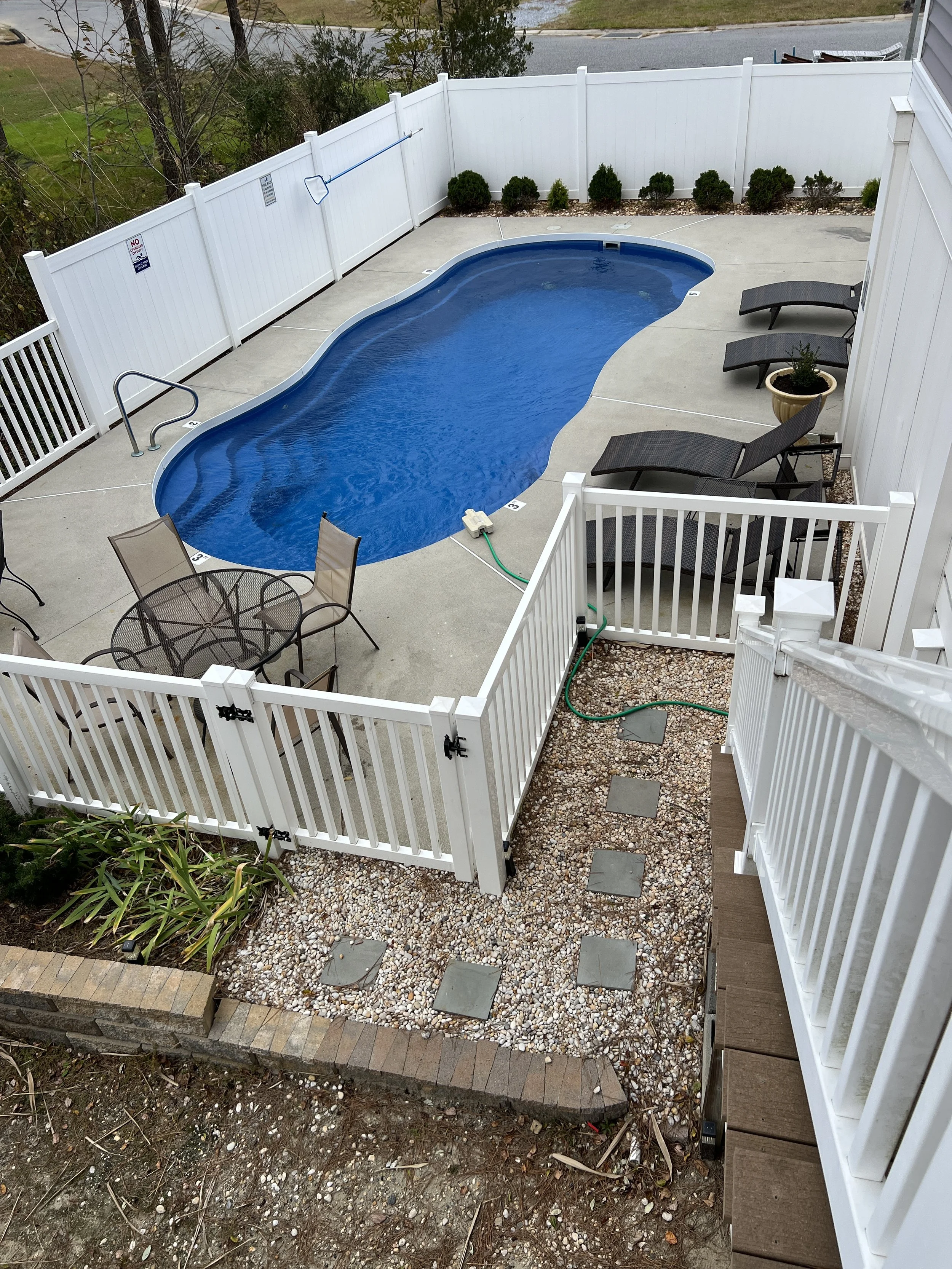 Pool - Taken from Screened Porch