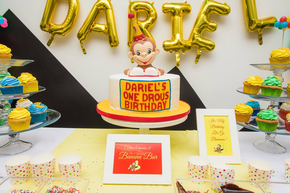 One year old birthday party cake. (Copy)