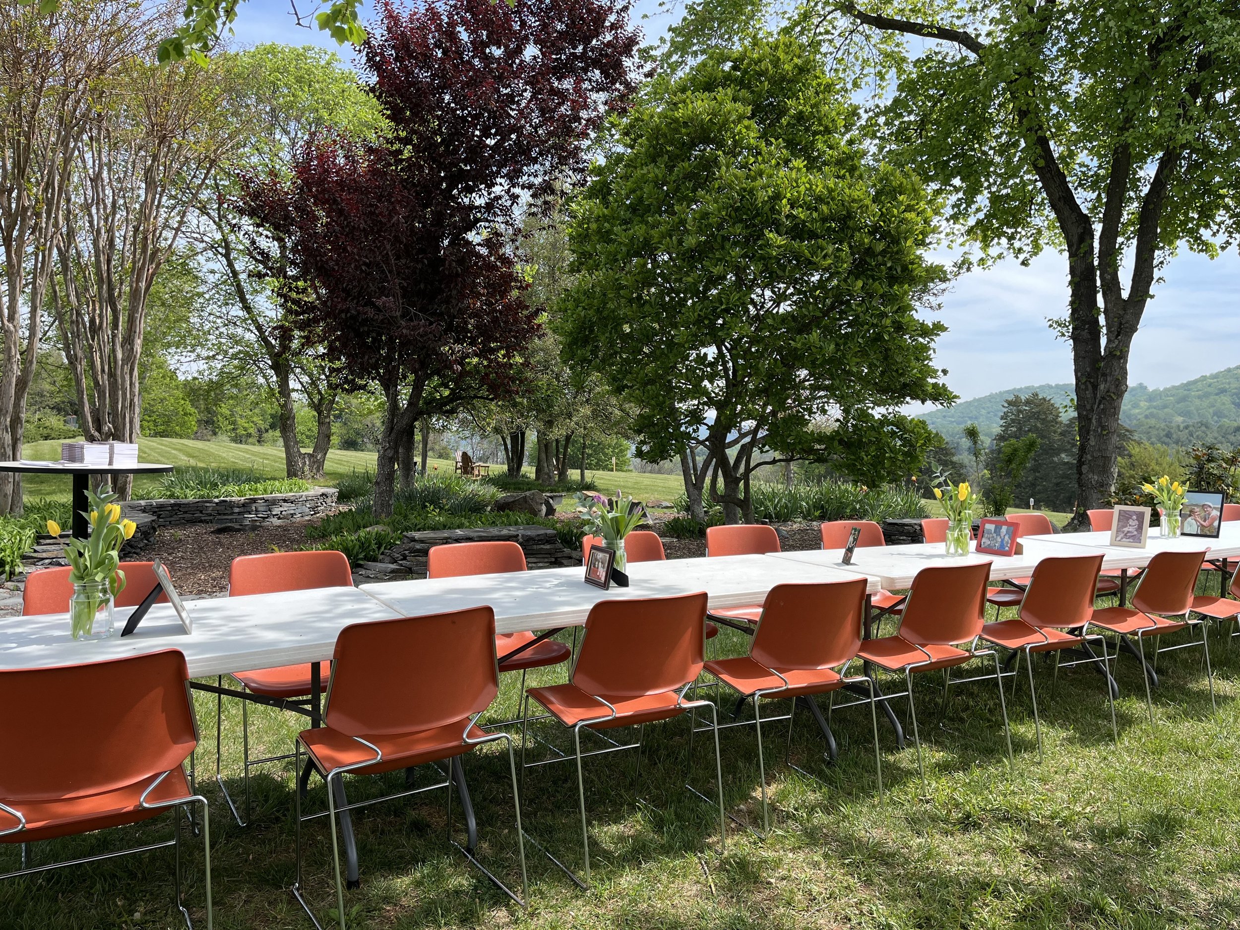 Plum's Garden at PVCC, April 24, 2025