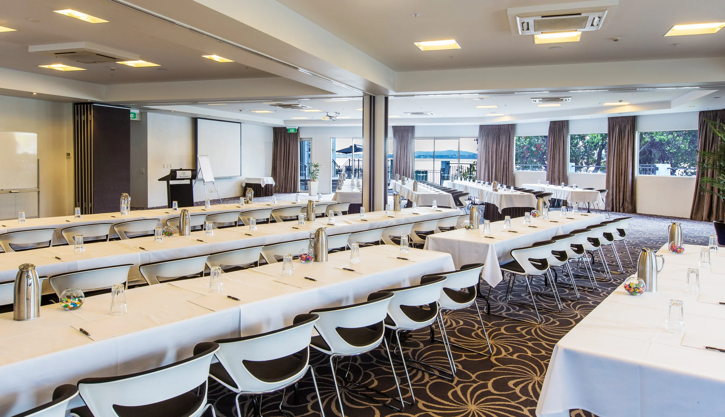 Trinity Rooms Combined - theatre style seating