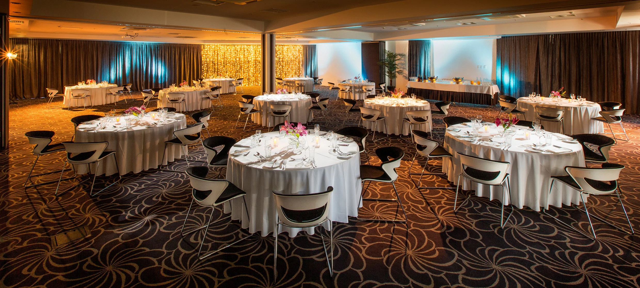 Trinity Rooms Combined - banquet style seating