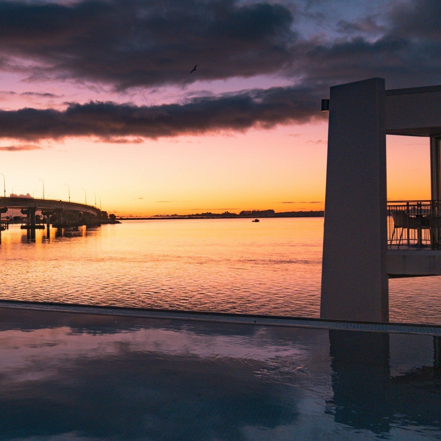 We will never tire of looking at this view... especially if you catch a morning like this.
.
.
#hotel #hotelnz #waterfrontliving #sunrise #purple #waterfront #harbour #bayofplentynz