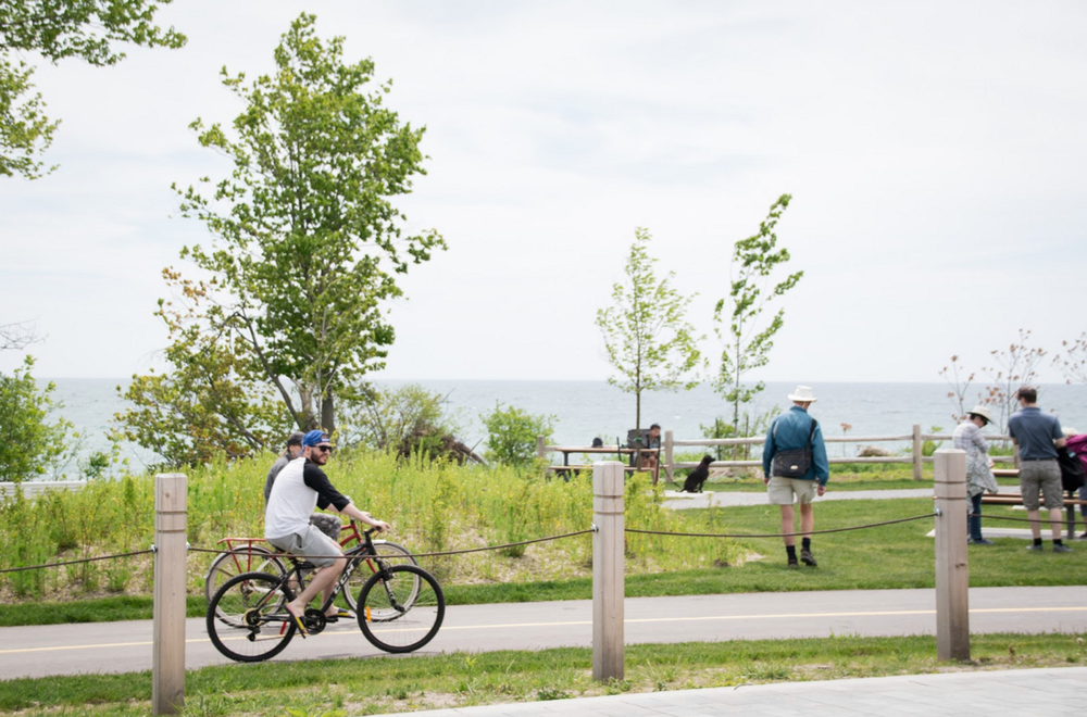Habitat and trail restoration at Frenchman’s Bay in Pickering helps protect public spaces for the public. From restoration to litter cleanups, every action counts.