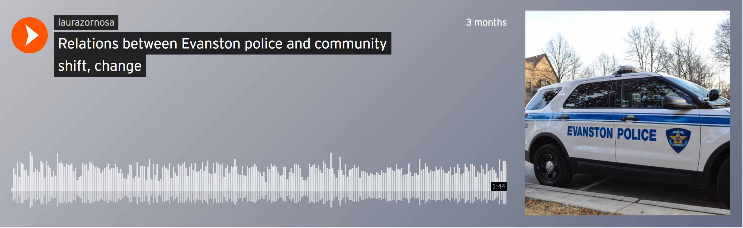 "Relations between Evanston police and community shift, change"