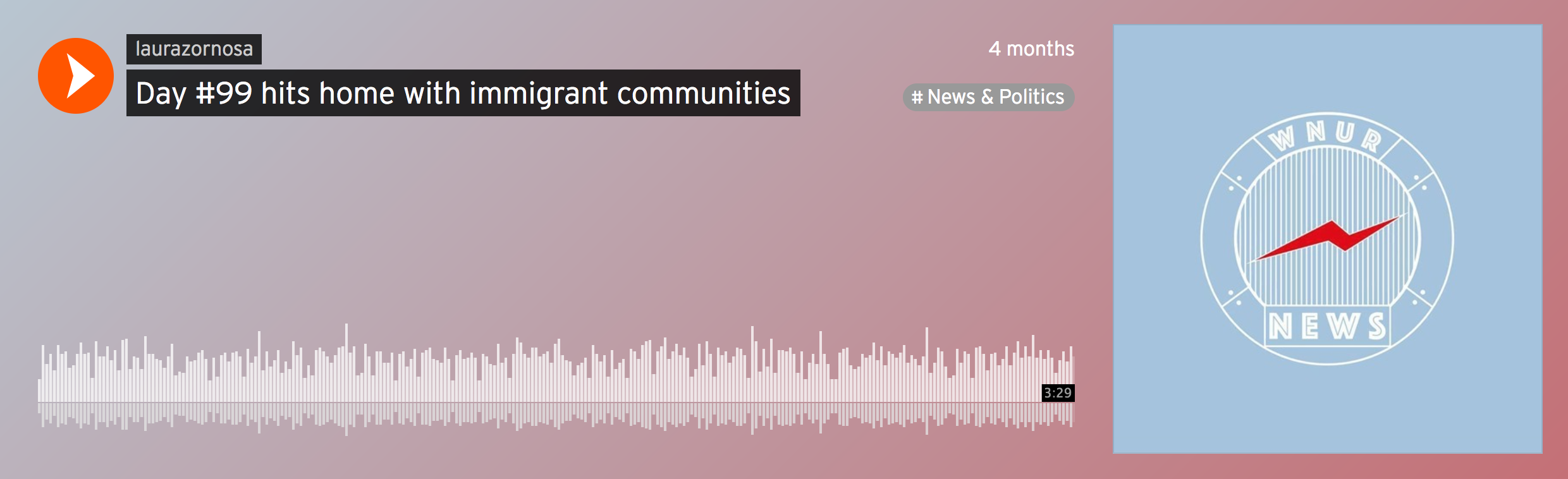 "Day #99 hits home with immigrant communities"