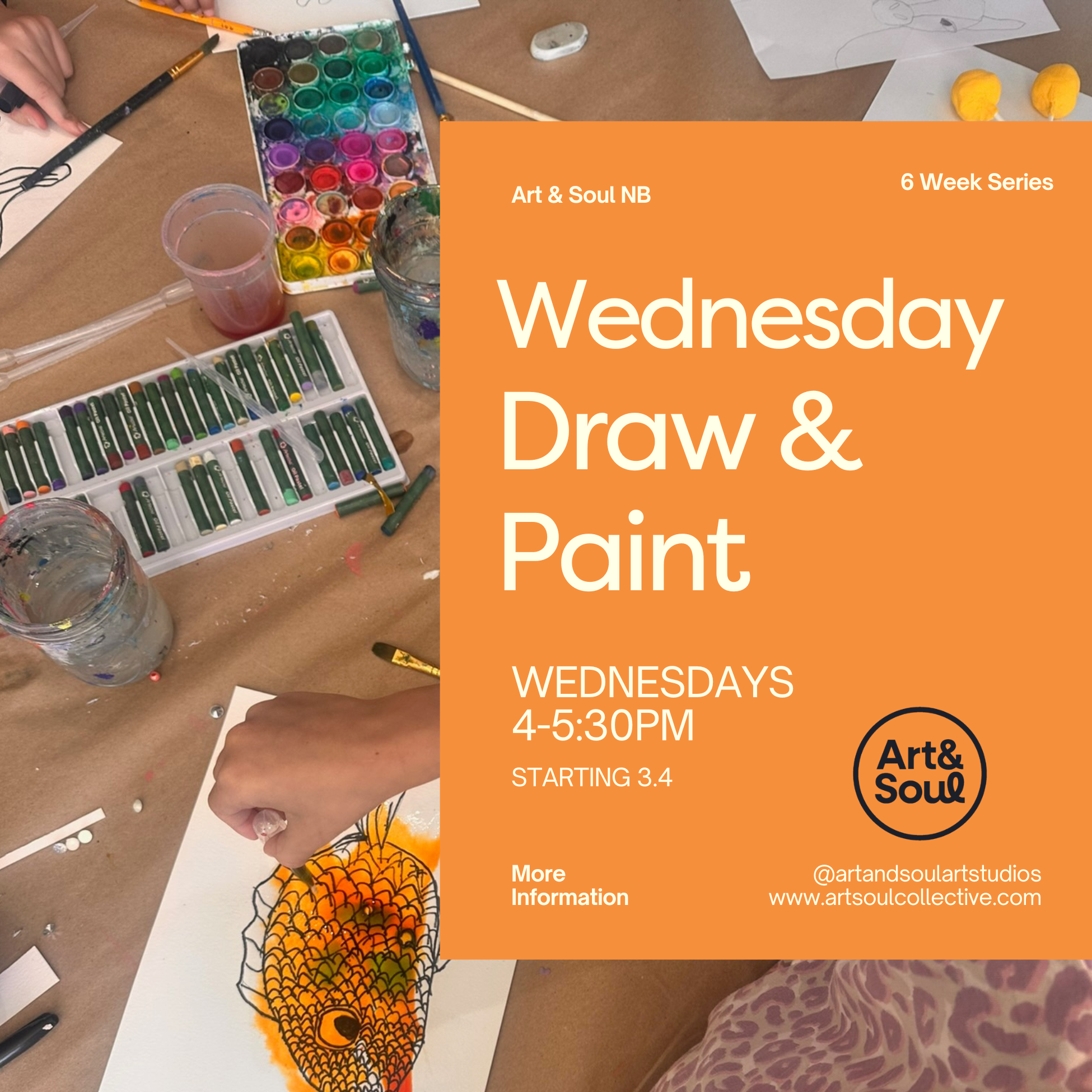 Wednesday Draw & Paint 3/4