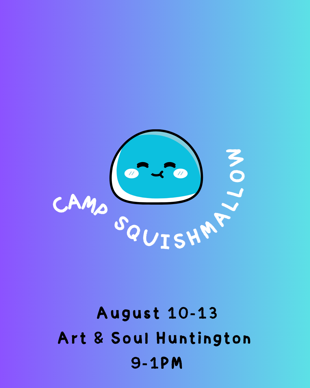 HB Camp Squishmallow 8/10-8/13